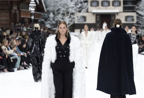 chanel winter capes